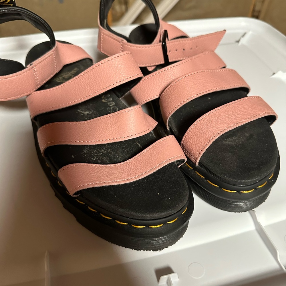 Dr Marten’s Blair - Pink Strappy Sandals